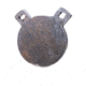 AR500 Armor 1/2 inch Steel Target, Gong, 4in, 9931