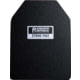 AR500 Armor Heritage Plate, Curved, Black ,Base Coat, 11880