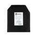 AR500 Armor Level II Rimelig 10x12 Advanced Shooters Cut Soft Body Armor Plate, Black 210X12R