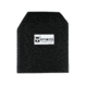 AR500 Armor Level II Rimelig 10x12 Advanced Shooters Cut Soft Body Armor Plate, Black 210X12R