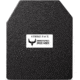 AR500 Armor Level III 10x12 ASC Multi-Curve Body Armor Plate, Gray, 9245