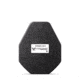 AR500 Armor Level III+ 10x12 Leightweight ALSC Multi-Curve Body Armor Plate, Base PAXCON Coating, Black, 9175