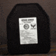 AR500 Armor Level III 10x12 Lightweight UHMWPE Body Armor Plate, Black PE3PLATE