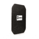AR500 Armor Level III+ 10x12 Square Back Armor Plate, Base PAXCON Coating, Black 3+10X12SQBR