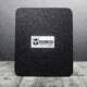 AR500 Armor Level III 10x12 Square Back Armor Plate, Base PAXCON Coating, Black 310X12SQBR