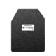 AR500 Armor Level III 11x14 ASC Flat Body Armor Plate, Base PAXCON Coating, Black, 9225