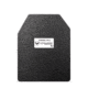 AR500 Armor Level III 11x14 ASC Multi-Curve Body Armor Plate, Base PAXCON Coating, Black, 9228