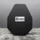 AR500 Armor Level III+ 11x14 Leightweight ALSC Multi-Curve Body Armor Plate, Base PAXCON Coating, Black 3+LW11X14CR