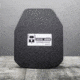 AR500 Armor Level III+ 8x10 ASC Multi-Curve Body Armor Plate, Base PAXCON Coating, Black 3+8X10CR