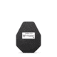 AR500 Armor Level III+ 8x10 Lightweight ALSC Flat Body Armor Plate, Build-Up PAXCON Coating, Black, 9180