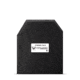 AR500 Armor Level IIIA 10x12 Hybrid ASC Soft Body Armor Plate, Black, 9293