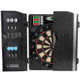 Arachnid Titanium 5400 Electronic Dartboard With Integrated Cabinet, Black, EDBM680