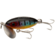 Arbogast Jitterbug Topwater Lure, 2in, 1/4 oz, Floating, Wounded Perch, G630-P