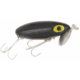 Arbogast Jitterbug Topwater Lure, 3in, 5/8 oz, Floating, Black, G650-02