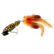 Arbogast Jointed Jitterbug 2.0, 2 1/2in, 3/8oz, 6 Feather Treble, Coach Hog, G621-538