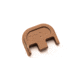 Arc Division Backplate Pistol Slide, Glock 17/19, Gen 3/4, Bronze, 15056