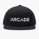 Arcade Belts Arcade Structured Hat, Black, One Size, arcd-structured-hatblk