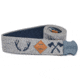 Buckskin Belt - Mens-Navy / Gray