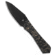 Arcform Arcform Theory Frame Lock Knife Camo Carbon Gold Fat Carbon 3.5&quot; Black DLC, Black/Gold, Bohler M390, adult, BHQ-194631
