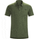 Arc'teryx Captive Polo with Short Sleeve - Men's, Larix, Small, 372282