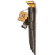 Arctic Legend Hobby Curly Birch Satin Fixed Blade Knife, 8.25in Overall, 3.75in Satin Stainless Steel Blade, Curly Birch Handle, Black Leather Belt Sheath, AL-903
