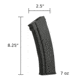Arcturus Hi-Cap Wheel EMM Bakelite, AK74, 550 Rounds, Rifle Magazine Kit, 5 Pack, Black, 550, MAG-K03-5P