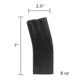 Arcturus Hi-Cap Wheel EMM, M4/M16, 350 Rounds, Rifle Magazine Kit, 5 Pack, Black, 350, MAG-R03Q-5P