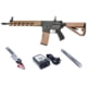 Arcturus LWT MK-III Carbine 12in SPORT AEG SE Starter Pack Airsoft Gun, Black/Tan, AT-ST03-CB-SE-BT-PK