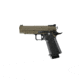 Arcturus Vanguard 4.3in Hi-Capa GBB Airsoft Pistol, Black/Tan, AT-GHC-V4-BT