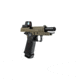 Arcturus Vanguard 4.3in Hi-Capa GBB Airsoft Pistol w/Optics Ready Slide &amp; ARS-1 Red Dot Combo, Black/Tan, AT-GHC-V4-CMB-BT