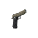 Arcturus Vanguard 4.3in Hi-Capa GBB Airsoft Pistol w/Optics Ready Slide, Black/Tan, AT-GHC-V4-OR-BT