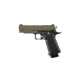 Arcturus Vanguard 4.3in Hi-Capa GBB Airsoft Pistol w/Optics Ready Slide, Black/Tan, AT-GHC-V4-OR-BT