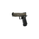 Arcturus Vanguard 5in Hi-Capa GBB Airsoft Pistol, Black/Tan, AT-GHC-V5-BT