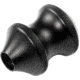 Area 419 Defiance Finger Grove Bolt Knob, Type 3 Hard Anodized, Black, 419-KNOB-DEF