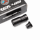 Area 419 Hellfire Linear Flash Suppressor, 1/2-28 Adapter, Black Nitride, 419-LFS-1228