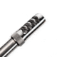 Area 419 The Hellfire Match Self-Timing Muzzle Brake, 30 Caliber, 5/8-24 Threads, Raw Stainless, 419HFMAT-SS-30-5824