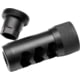 Area 419 Hellfire Self Timing Muzzle Brake, .338, 5/8-24, Nitride, Black, 419HF-BN-338-5824