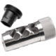 Area 419 Hellfire Self Timing Muzzle Brake, .338, 5/8-24, Stainless, 419HF-SS-338-5824