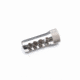 Area 419 Sidewinder Magnum Self Timing Barrel Muzzle Brake 338 Caliber, Raw Stainless, 419-SW-338-SS-3424