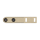 Arisaka Defense Light Mount, For SureFire Scout Light Weapon Lights, Fits MLOK, Anodized Finish, Tan