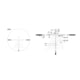 Arken Optics 6-24X50 34mm Tube First Focal Plane Rifle Scope, MOA, VPR, SH4J-6240VPR
