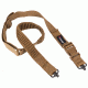Armageddon Gear Precision Rifle Sling w/QD Swivels, Coyote Brown, AG0104-CB