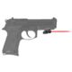 ArmaLaser GTO/FLX Finger Touch Red Laser Sight for Beretta 92FS Compact w/Rail, Black, GTOFLX94