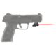 ArmaLaser GTO/FLX Finger Touch Red Laser Sight for Ruger Security-9, Black, GTOFLX91