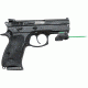 ArmaLaser GTO/FLX Finger Touch Green Laser Sight for CZ P-01, Black, GTOG/FLX53