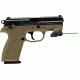 ArmaLaser GTO/FLX Finger Touch Green Laser Sight for FN FNP Early - Single Notch, Black, GTOG/FLX62