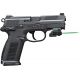ArmaLaser GTO/FLX Finger Touch Green Laser Sight for FN FNP Late - Multiple Notches, Black, GTOGFLX60