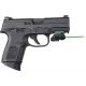 ArmaLaser GTO/FLX Finger Touch Green Laser Sight for FN FNS Compact, Black, GTOGFLX74