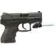 ArmaLaser GTO/FLX Finger Touch Green Laser Sight for H&amp;K P30SK, Black, GTOGFLX71