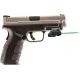 ArmaLaser GTO/FLX Finger Touch Green Laser Sight for Springfield XD Mod 2 4-5in, Black, GTOGFLX75
